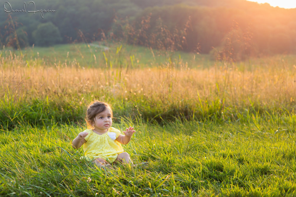 Cake smash family portraits at Valley Forge Park