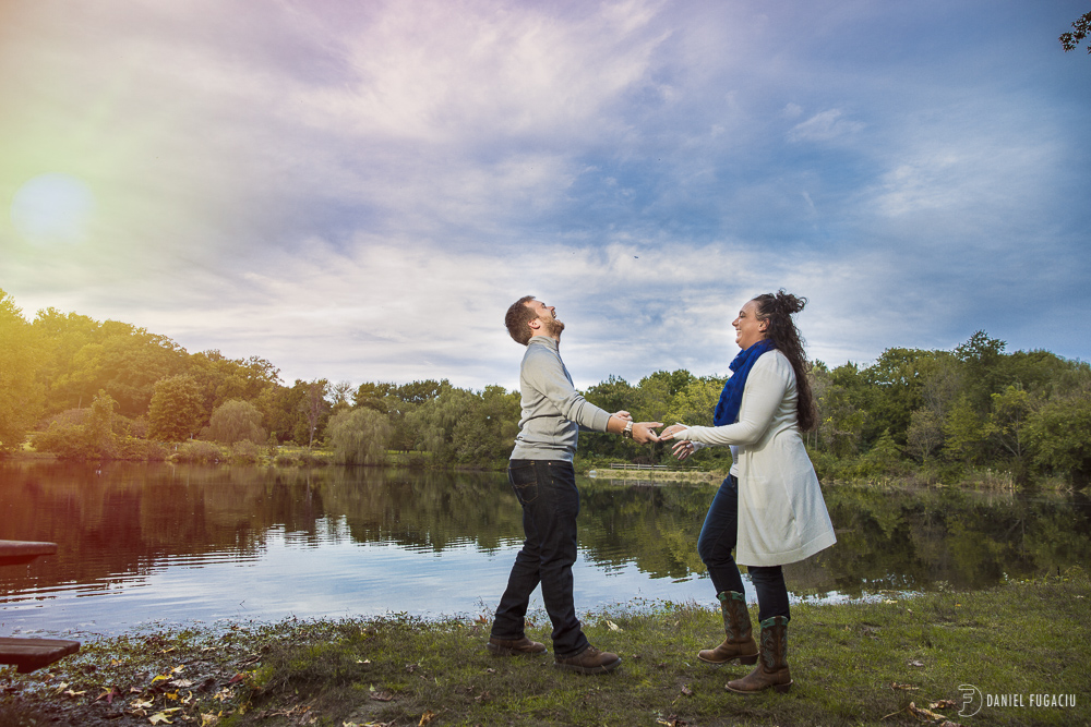 Bellevue State Park Engagement photos