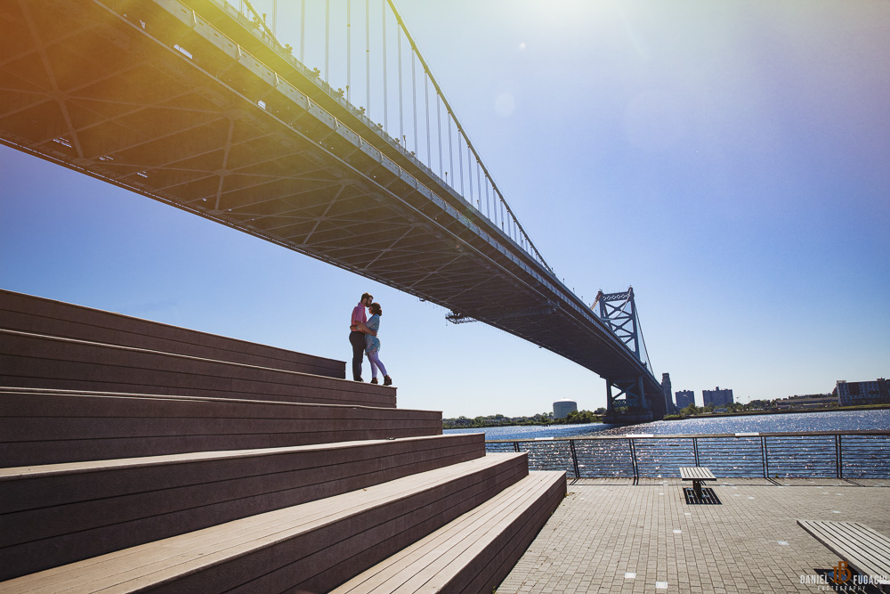 Race Street Pier Engagement photos