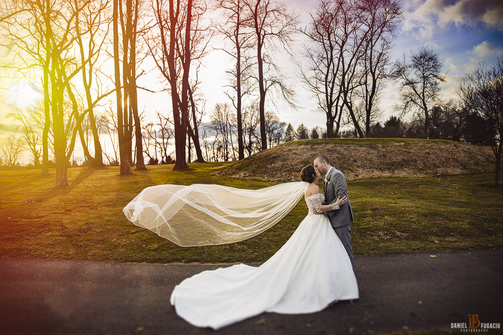 Winter wedding in West Chester