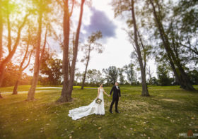 A Romantic Fall Wedding at Penn Oaks Golf Club