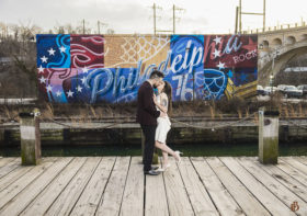 Nina & Colby’s Engagement Session at Lucky’s Last Chance | Manayunk