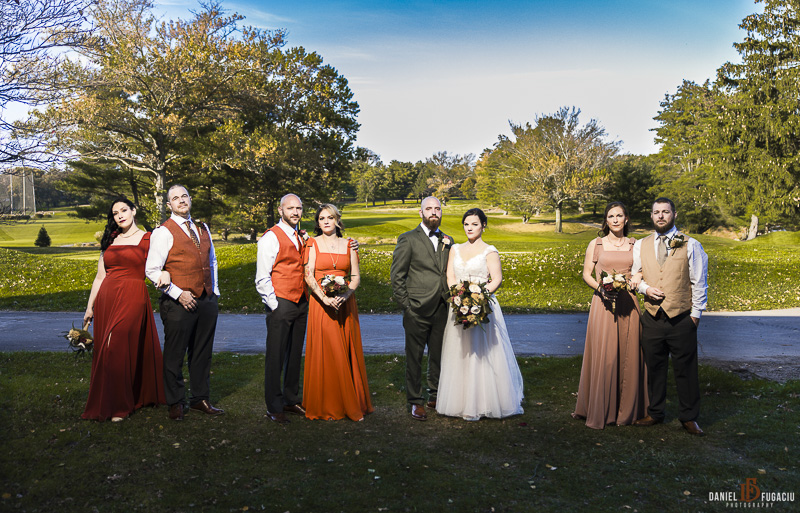 Fall Wedding at Northampton Valley Country Club