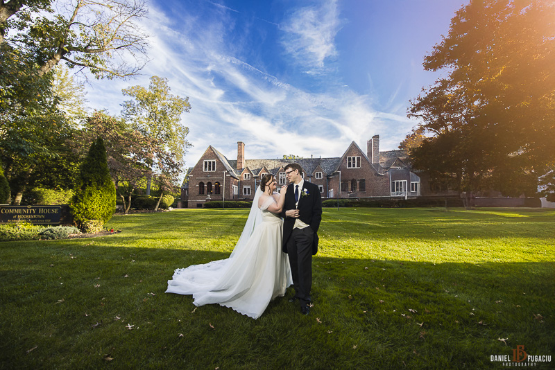 Moorestown Community House wedding photographer